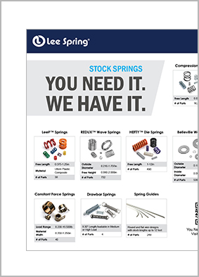 Lee Spring Capabilities Flyer