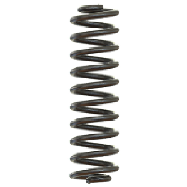reduced end compression spring