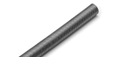 Continuous length extension springs